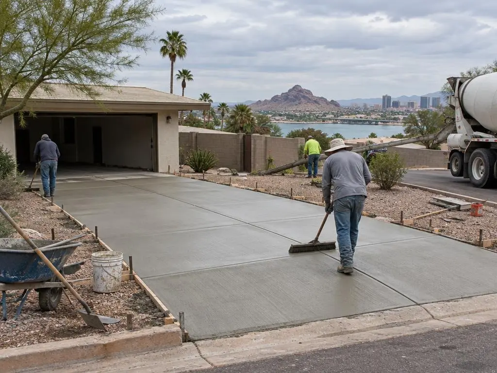 Concrete Driveways in Tempe, AZ
